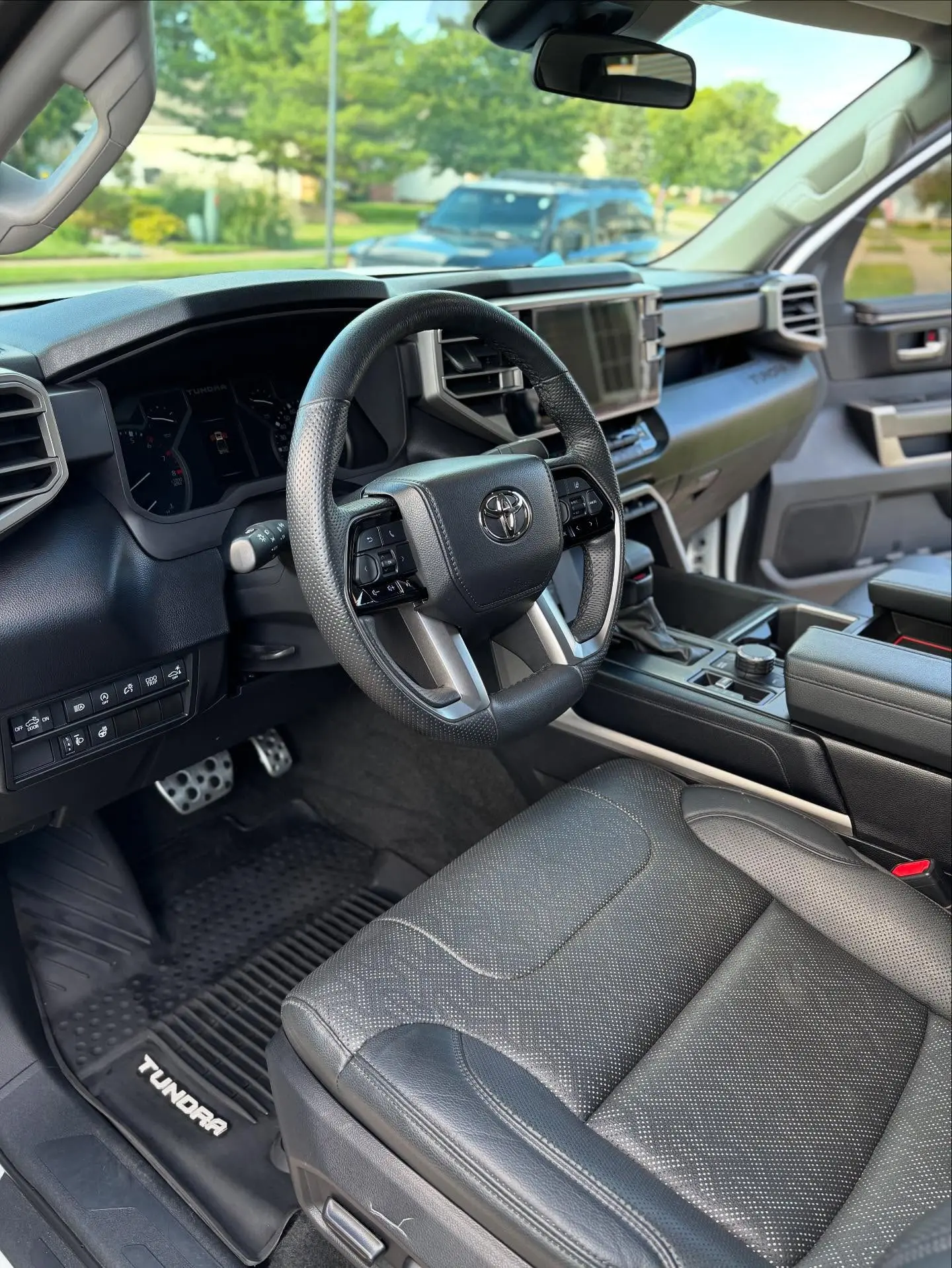 Toyota Tundra interior cleaned and detailed